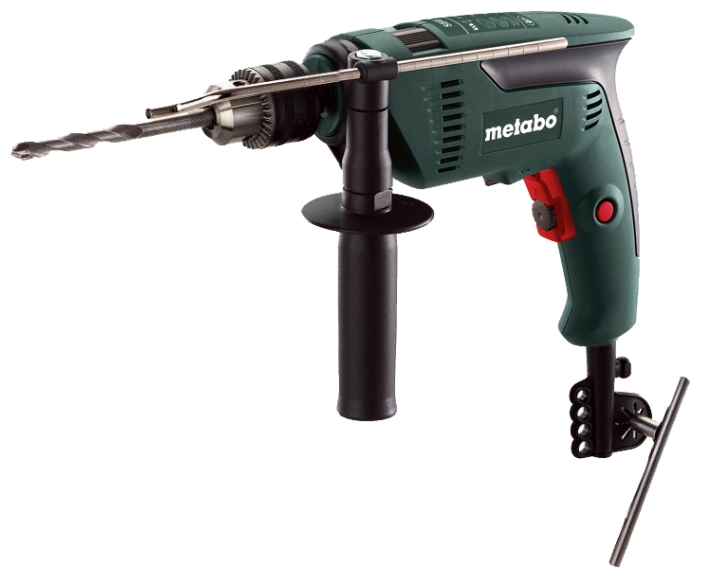 Увеличенная фотография Эл. дрель Metabo SBE 601 (600Вт) ЗВП кейс 600601500